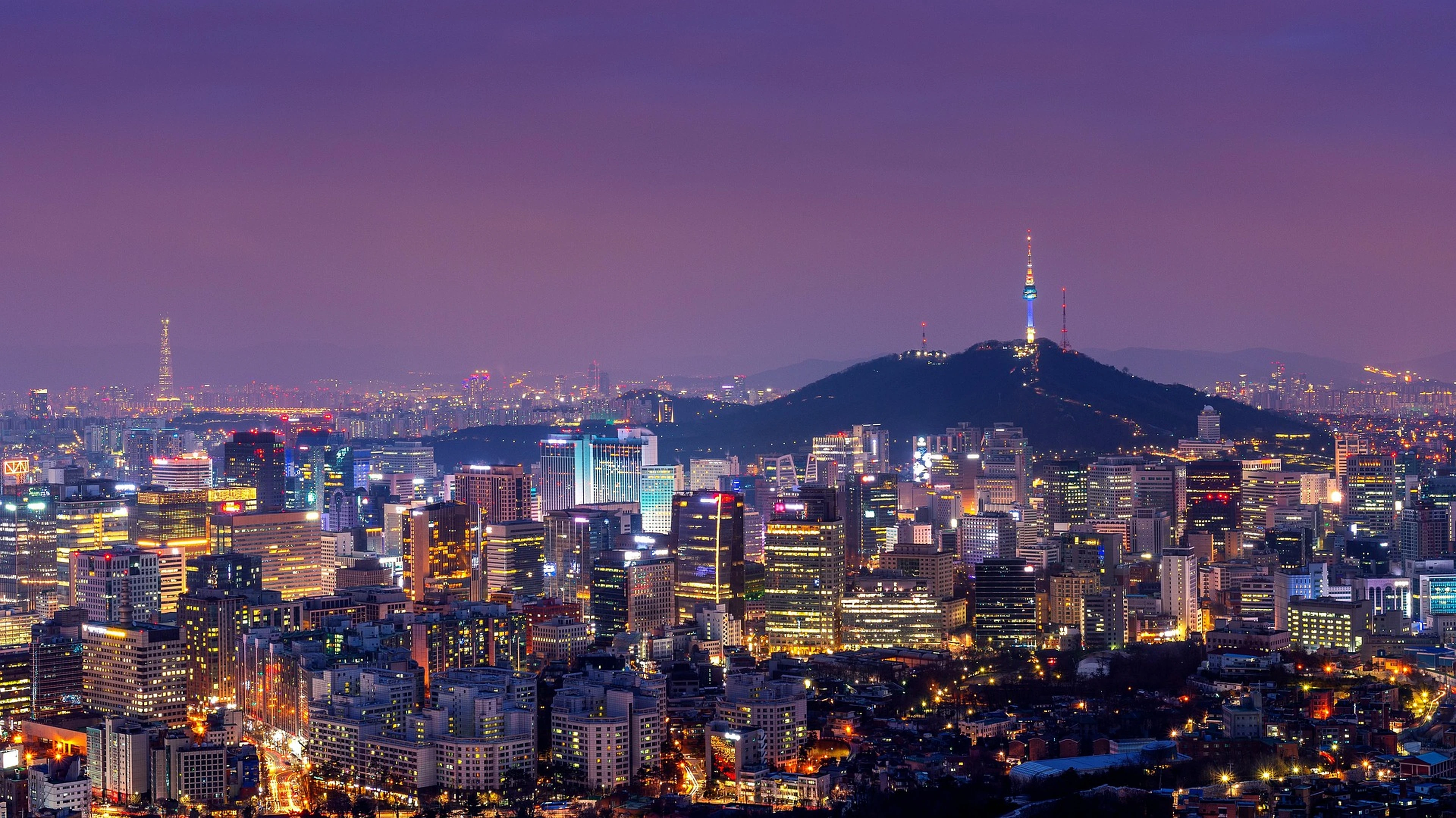 Seoul South Korea skyline
