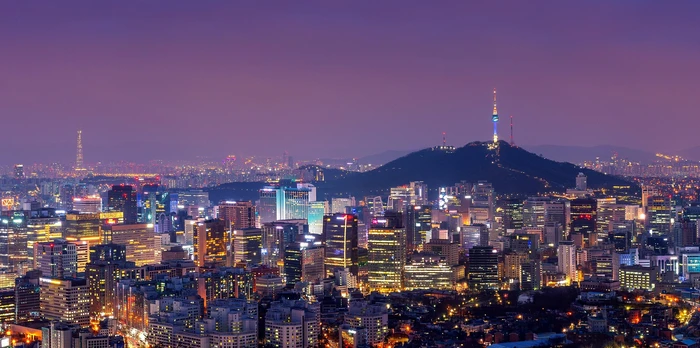 Seoul South Korea skyline