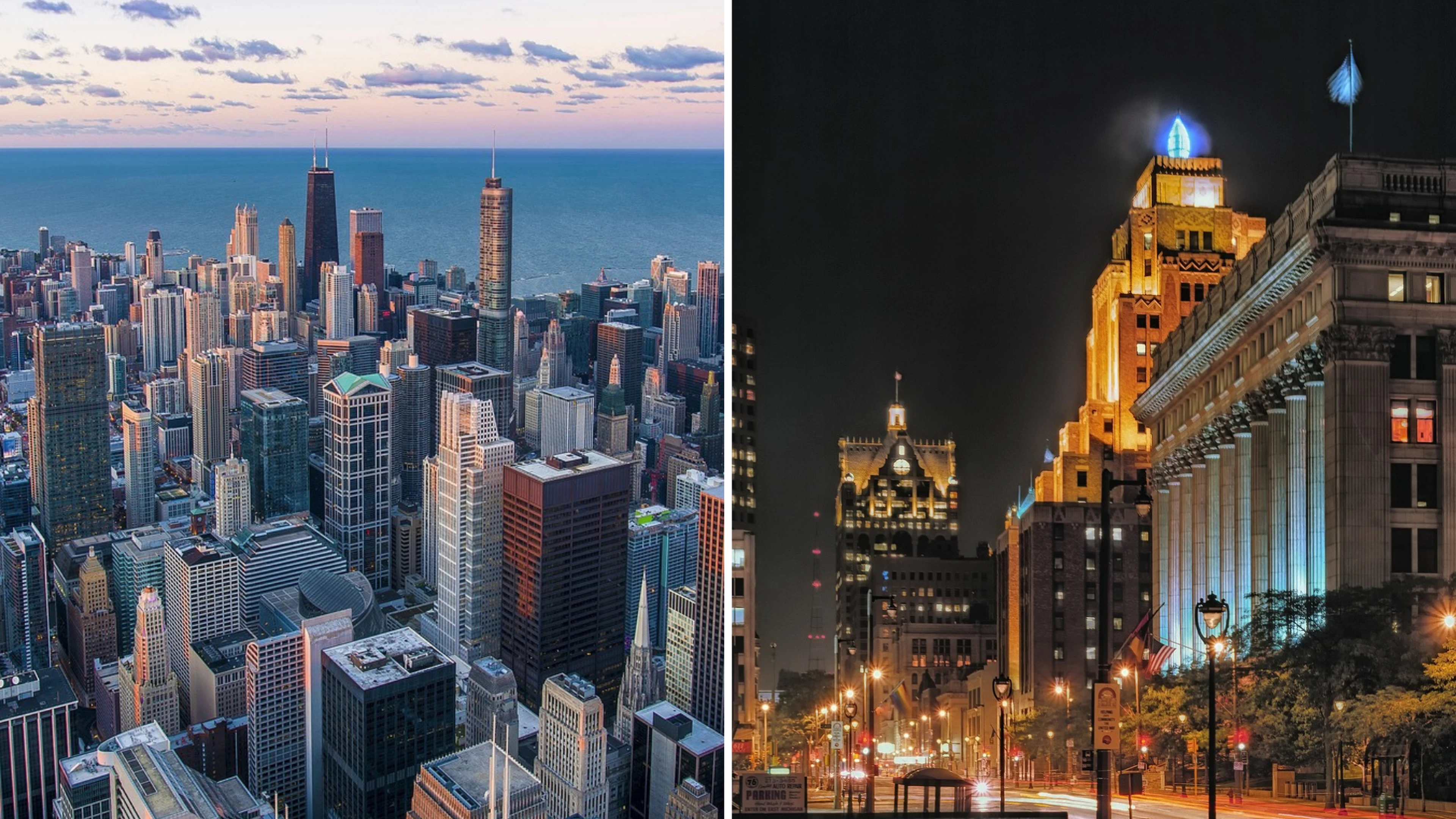 Host cities for the 2024 DNC and RNC, Chicago Illinois and Milwaukee Wisconsin