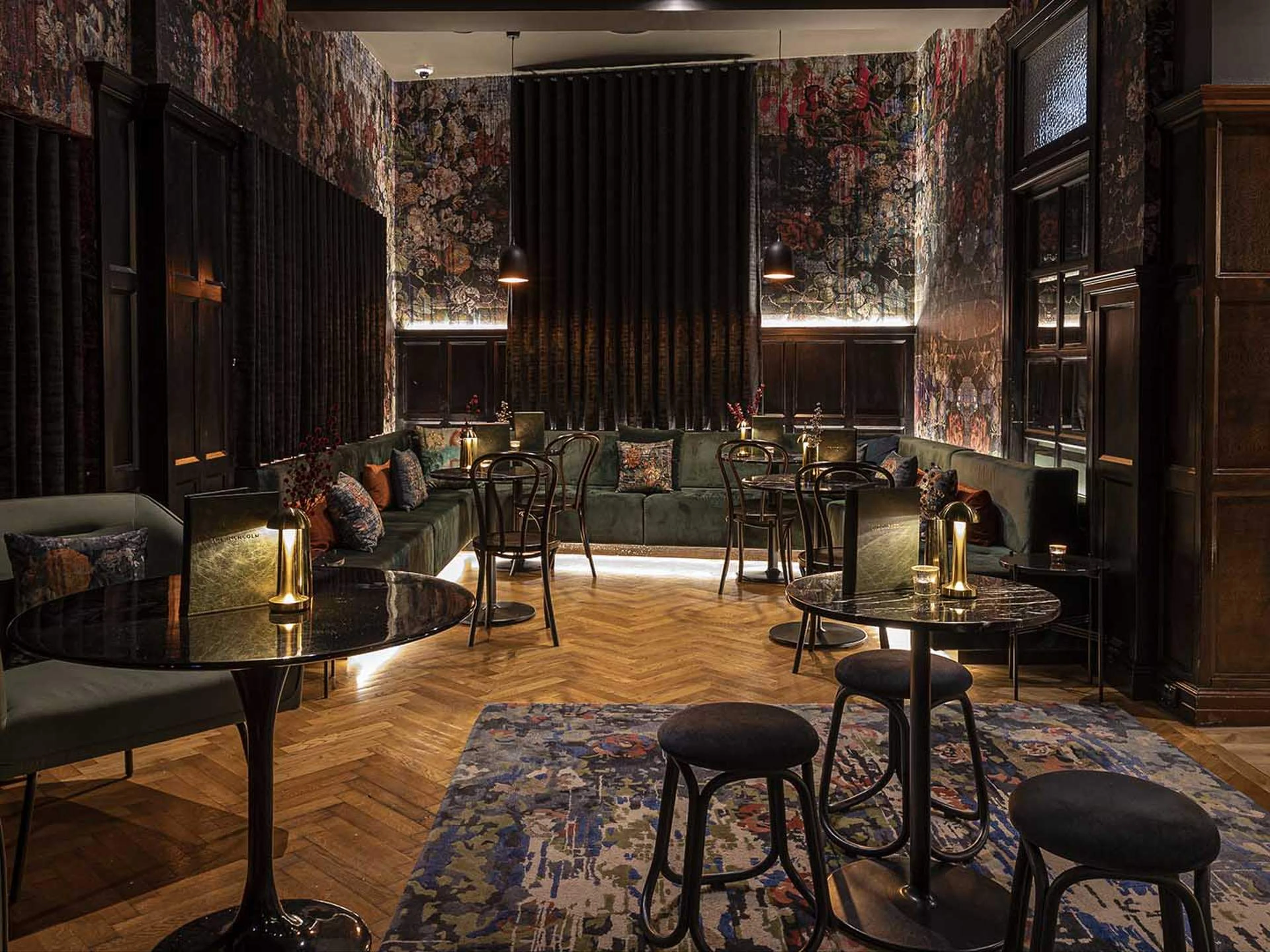 Lobby of the Incholm bar in Ovolo Hotels