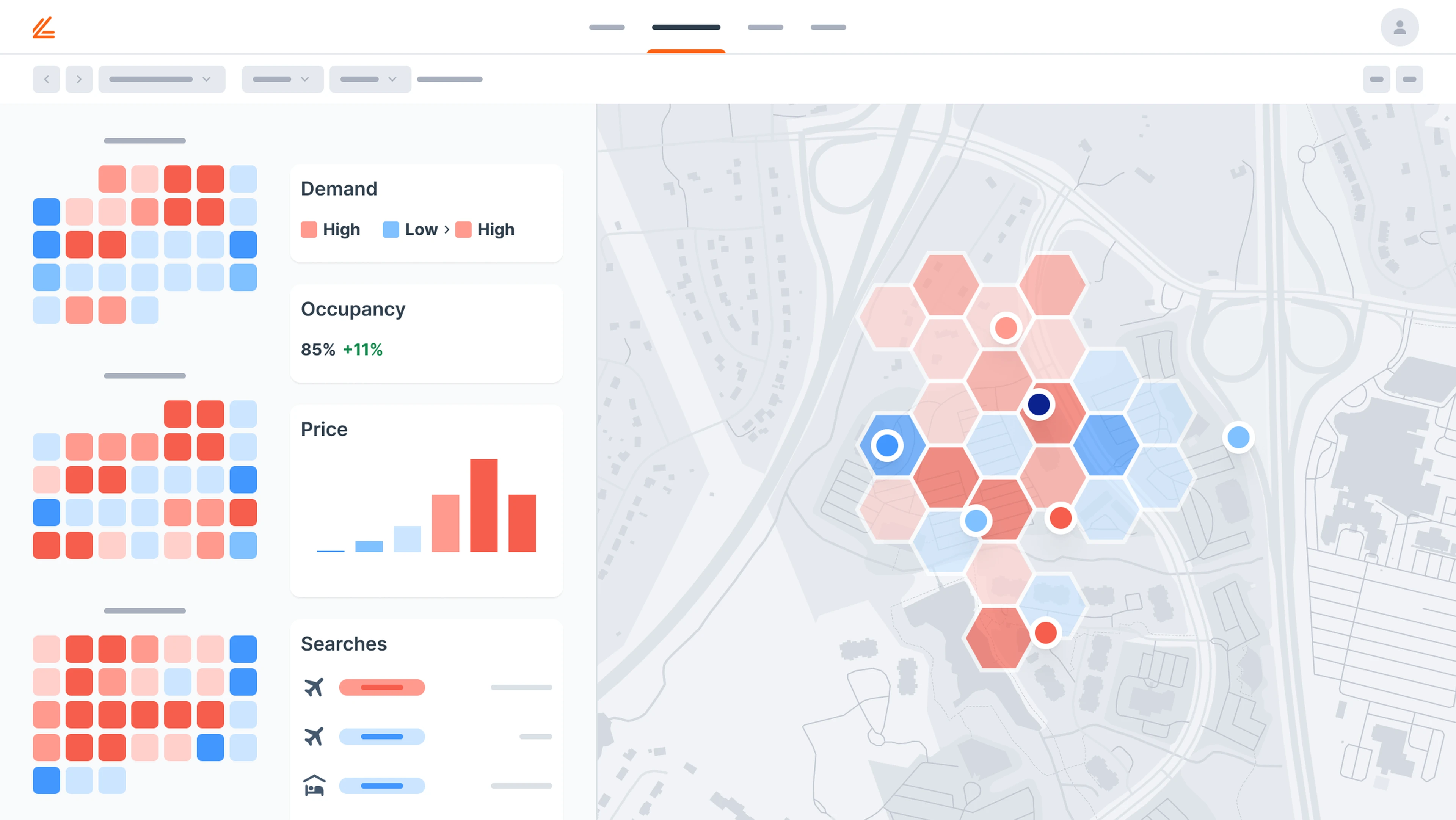 Market Insight heatmap to accurately predict demand in your market