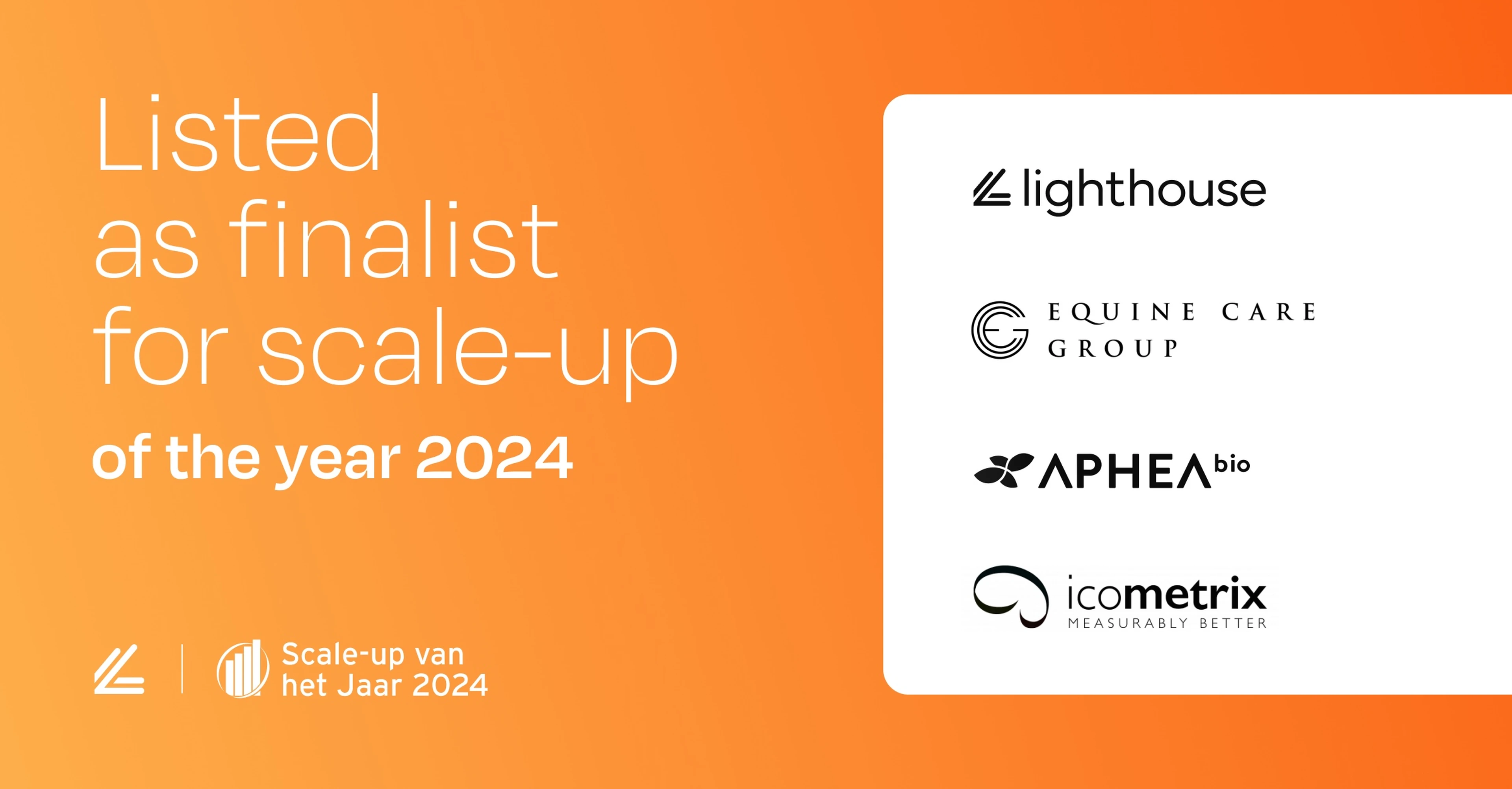 Lighthouse shortlisted for scale up of the year 2024