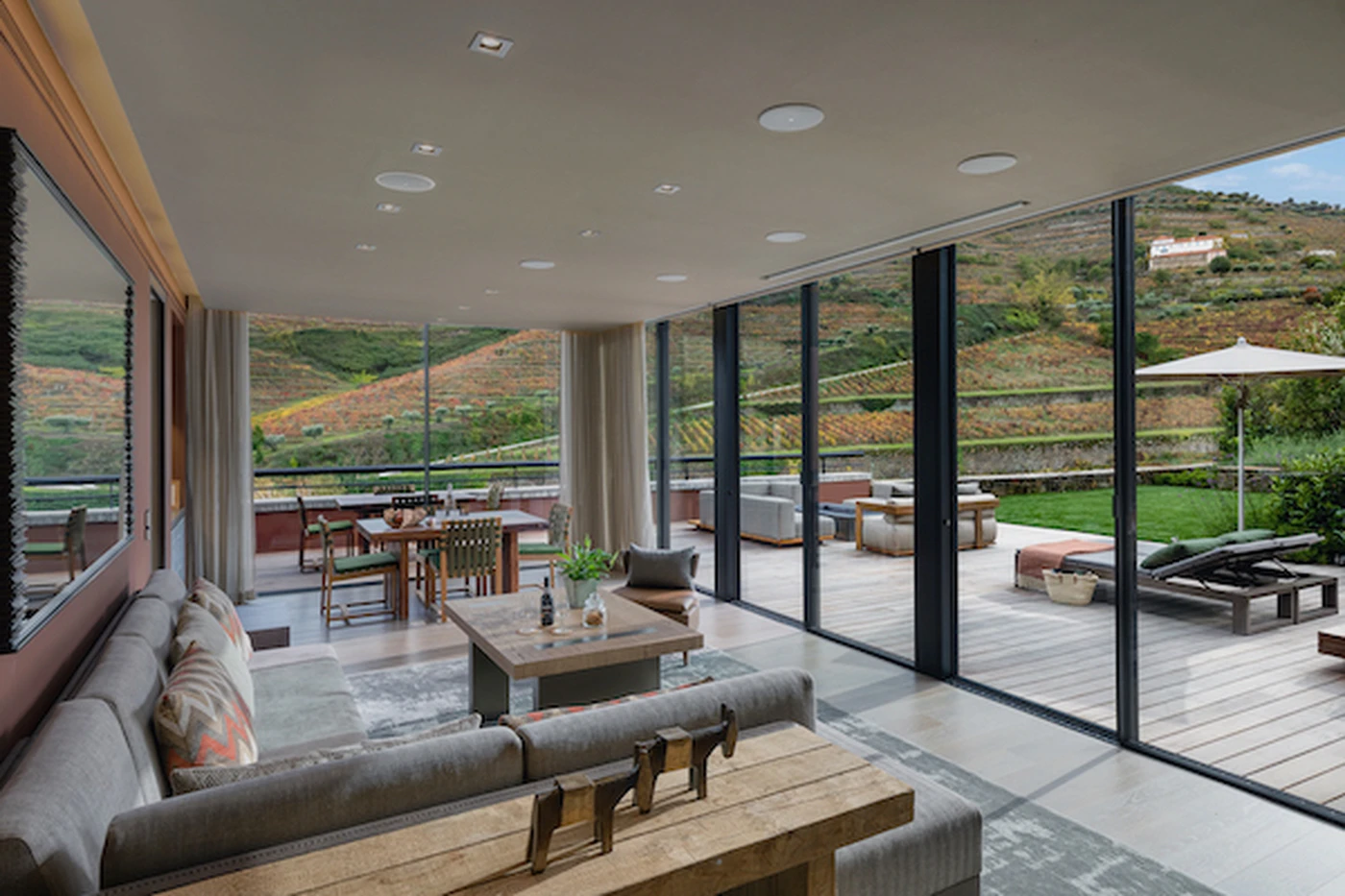 Douro Valley Portugal Vineyard Garden Suite Living Room