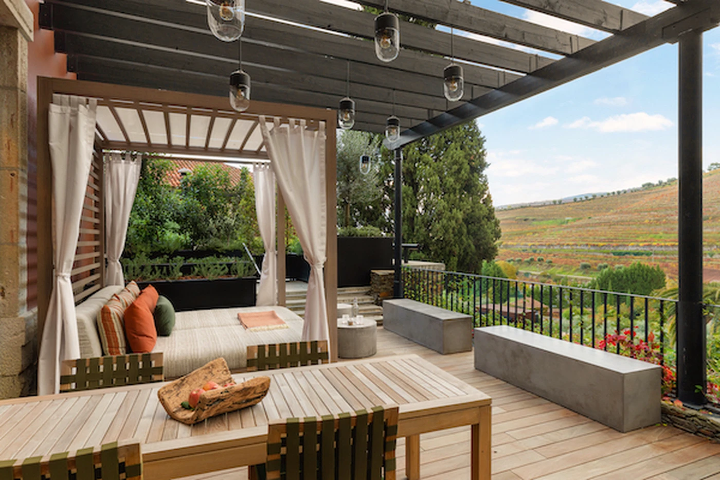 Douro Valley Portugal Vineyard Premier Terrace