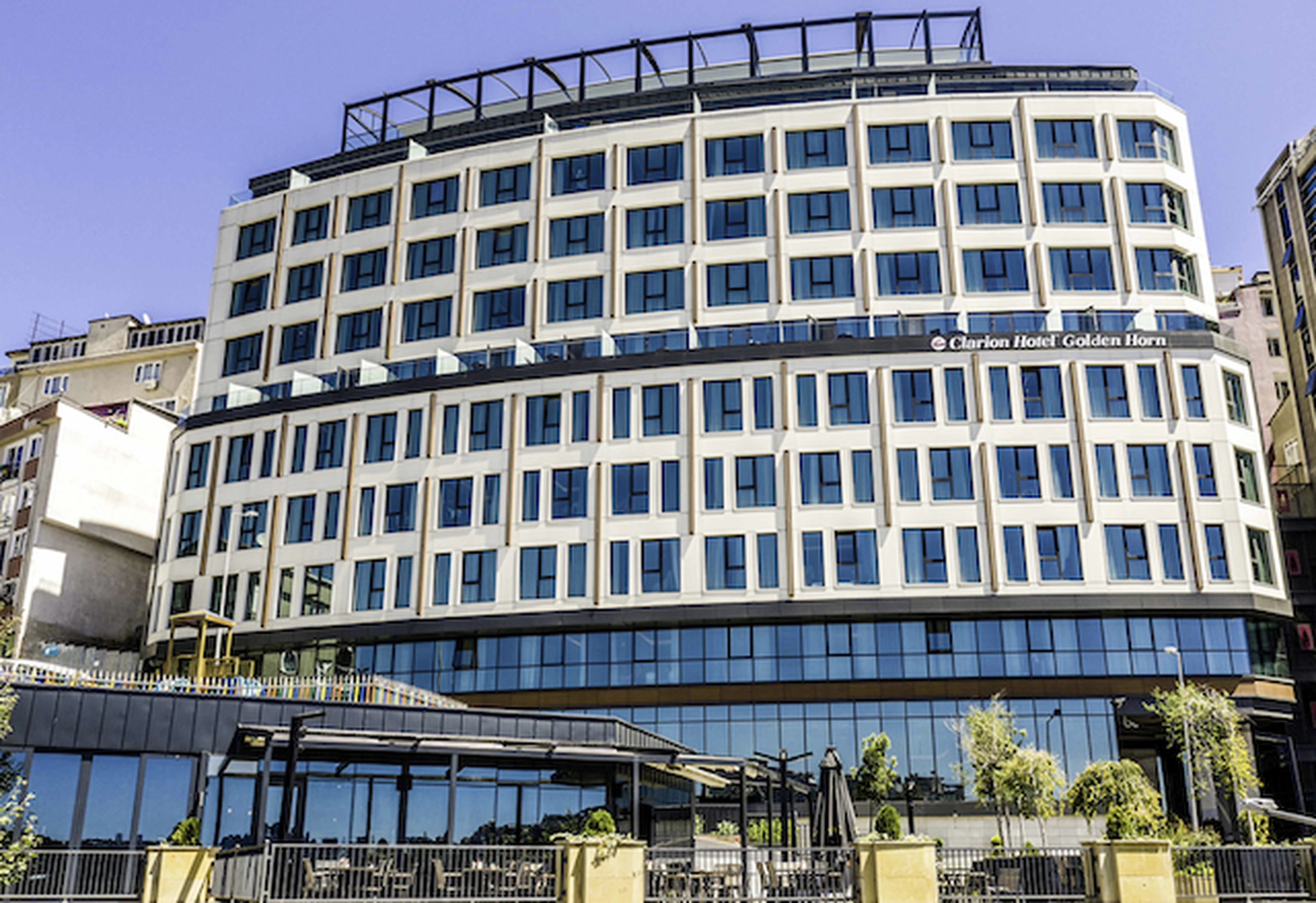Golden Horn Clarion facade