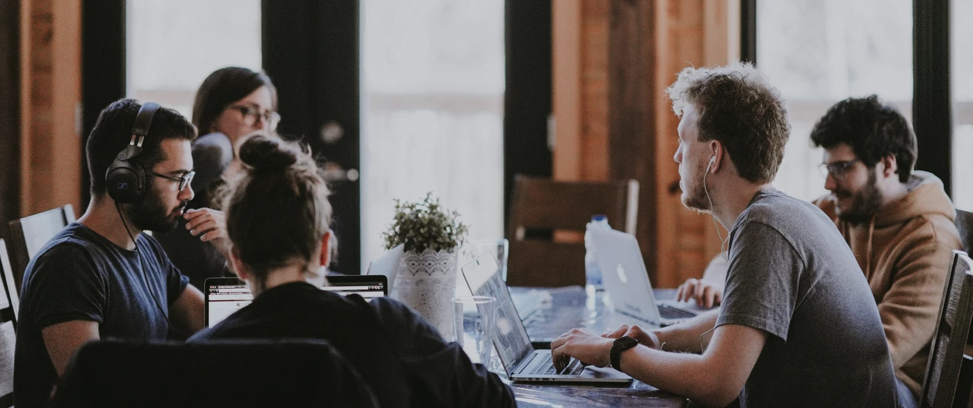 office of workers in technology