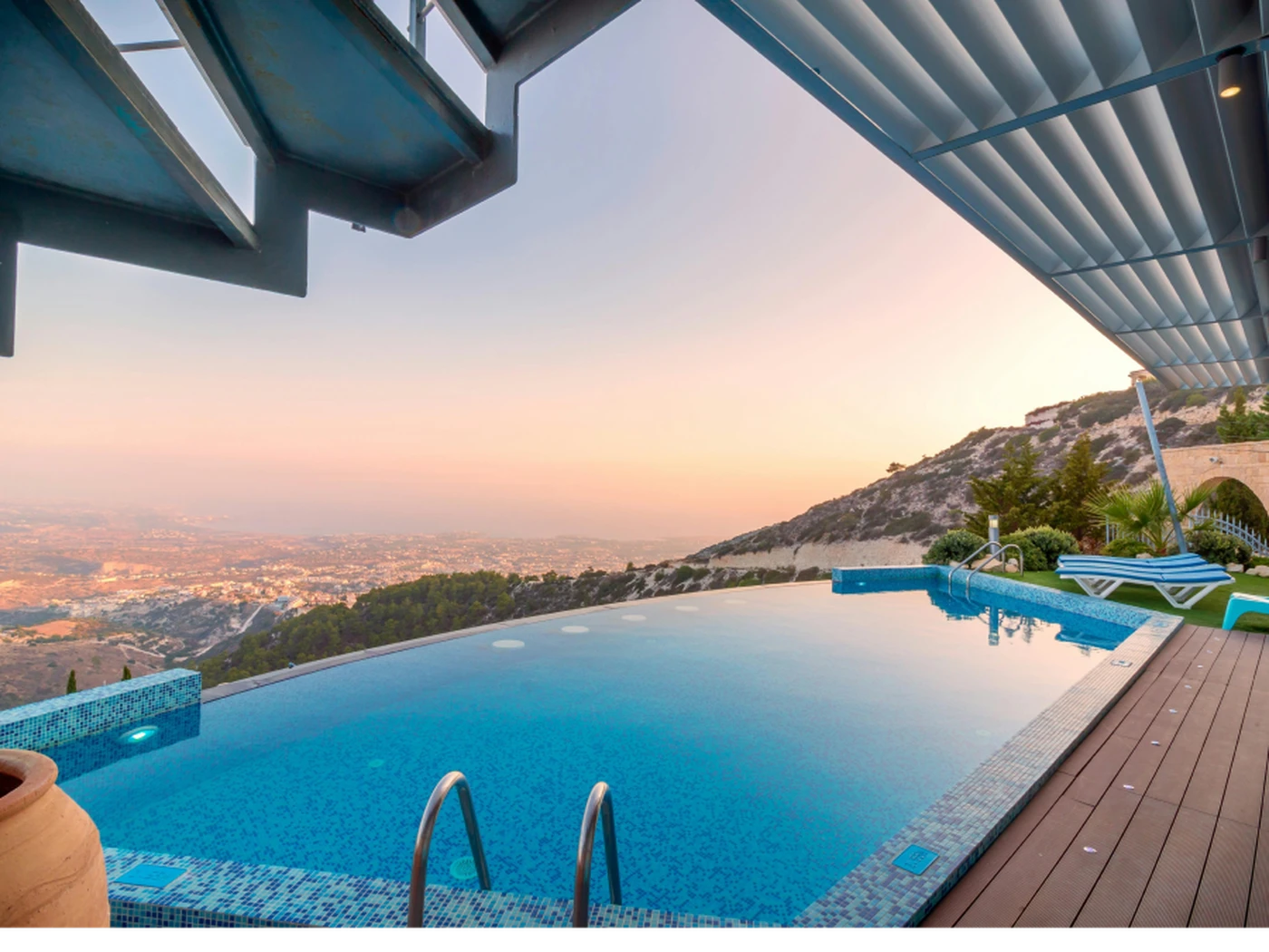 a hotel swimming pool