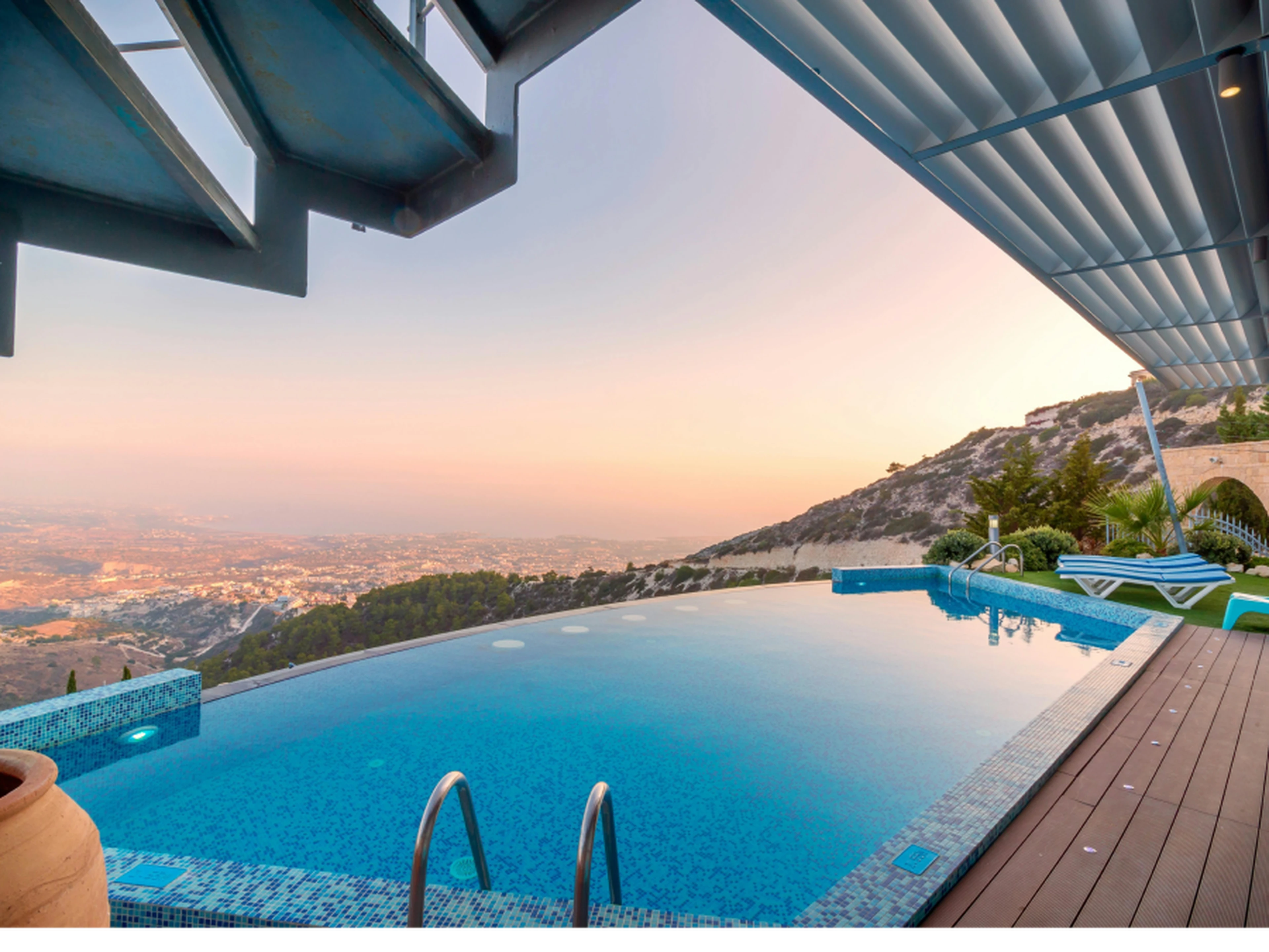a hotel swimming pool