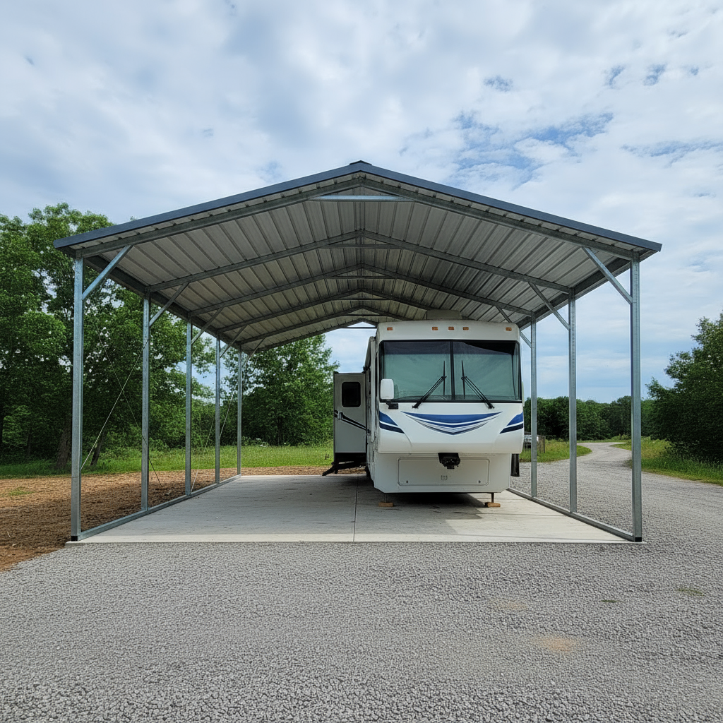 storing campers or RVs