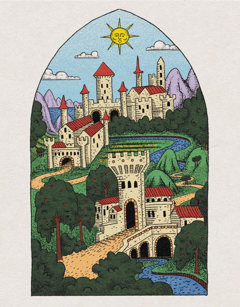 Castles Tableau by Nika Winn.