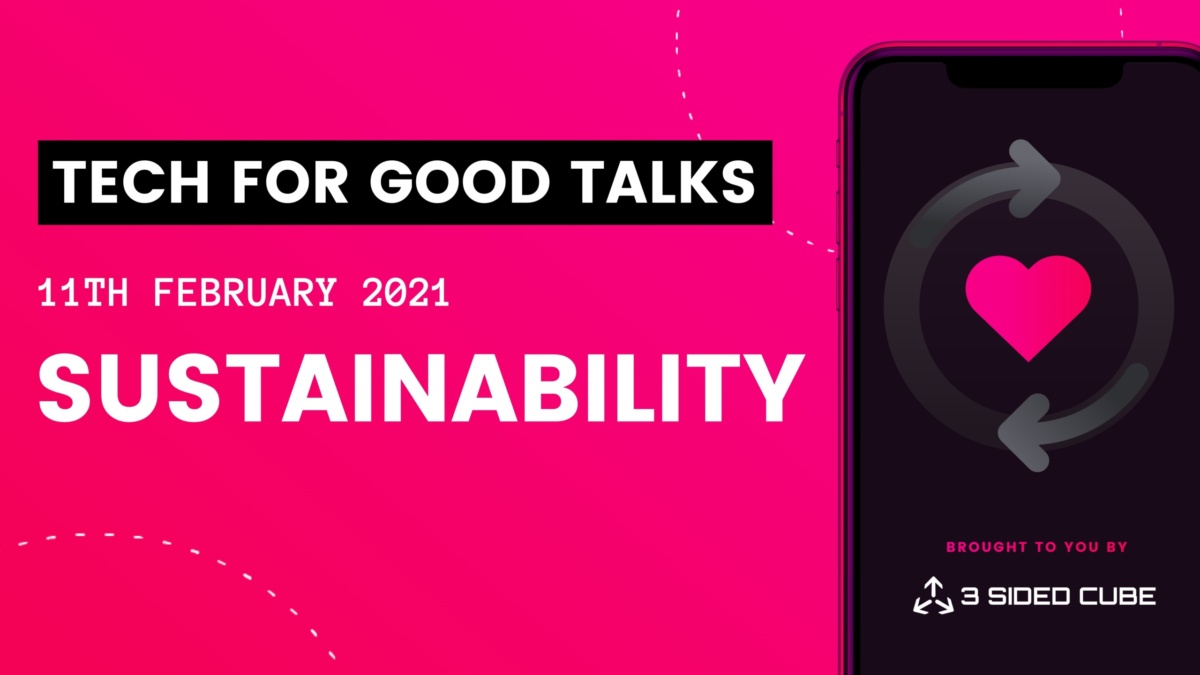 Tech For Good Talks: Sustainability