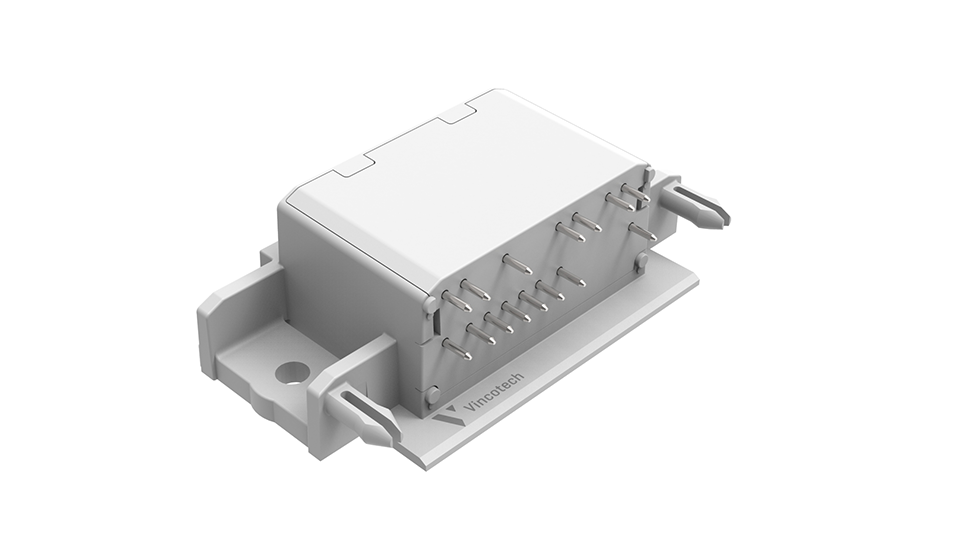 3D rendering of Vincotech's flow 90 0 housing