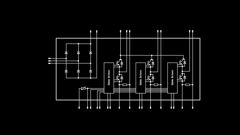 Schematic of a IPM-CIB topology on a black background.