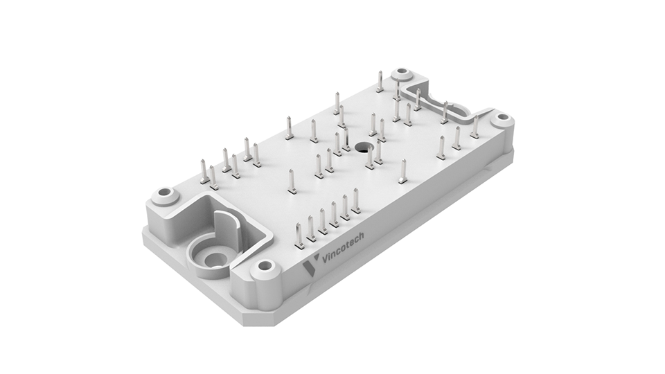 3D rendeirng of Vincotech's flow 1 housing