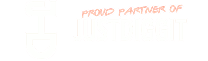 Text reads "PROUD PARTNER OF JUSTDIGGIT" next to a stylized shovel logo.