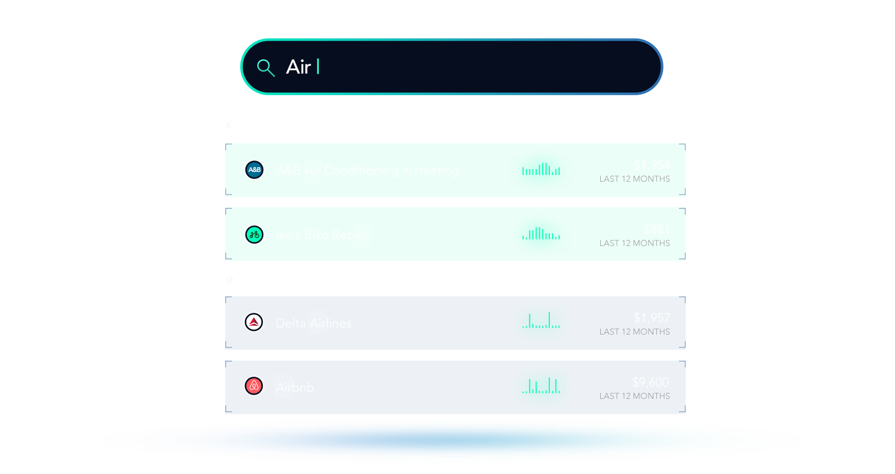 Digits Search in action