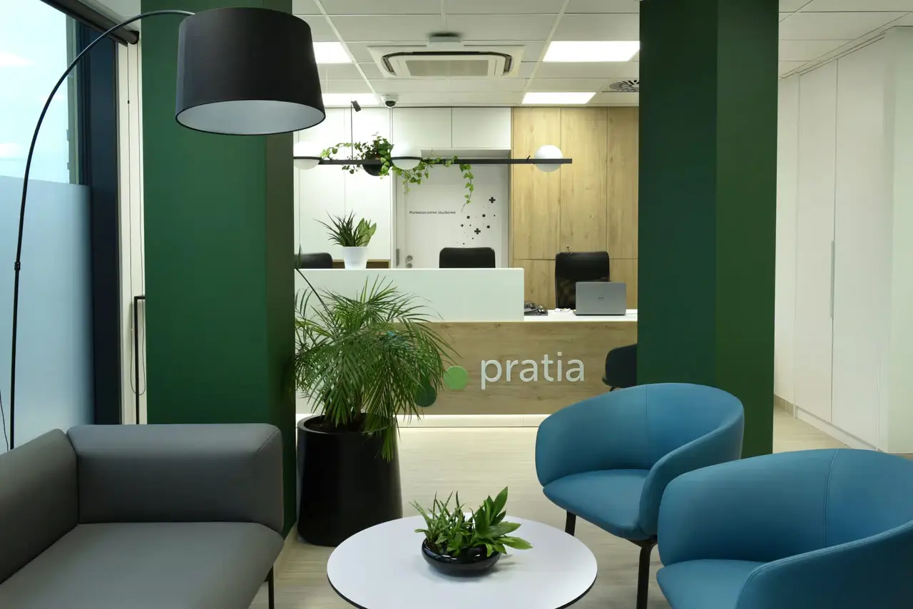 Pratia Kraków Reception Area