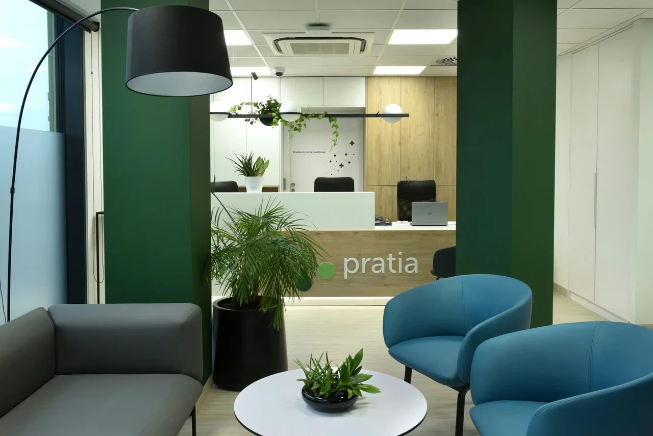 Pratia Kraków Reception Area