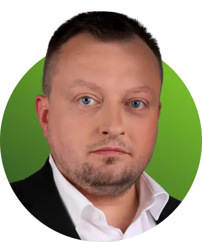 Portrait of Łukasz Bęczkowski