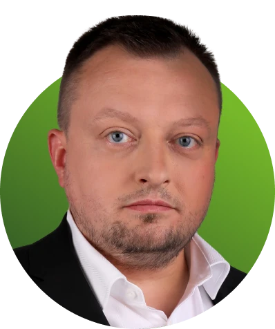 Portrait of Łukasz Bęczkowski