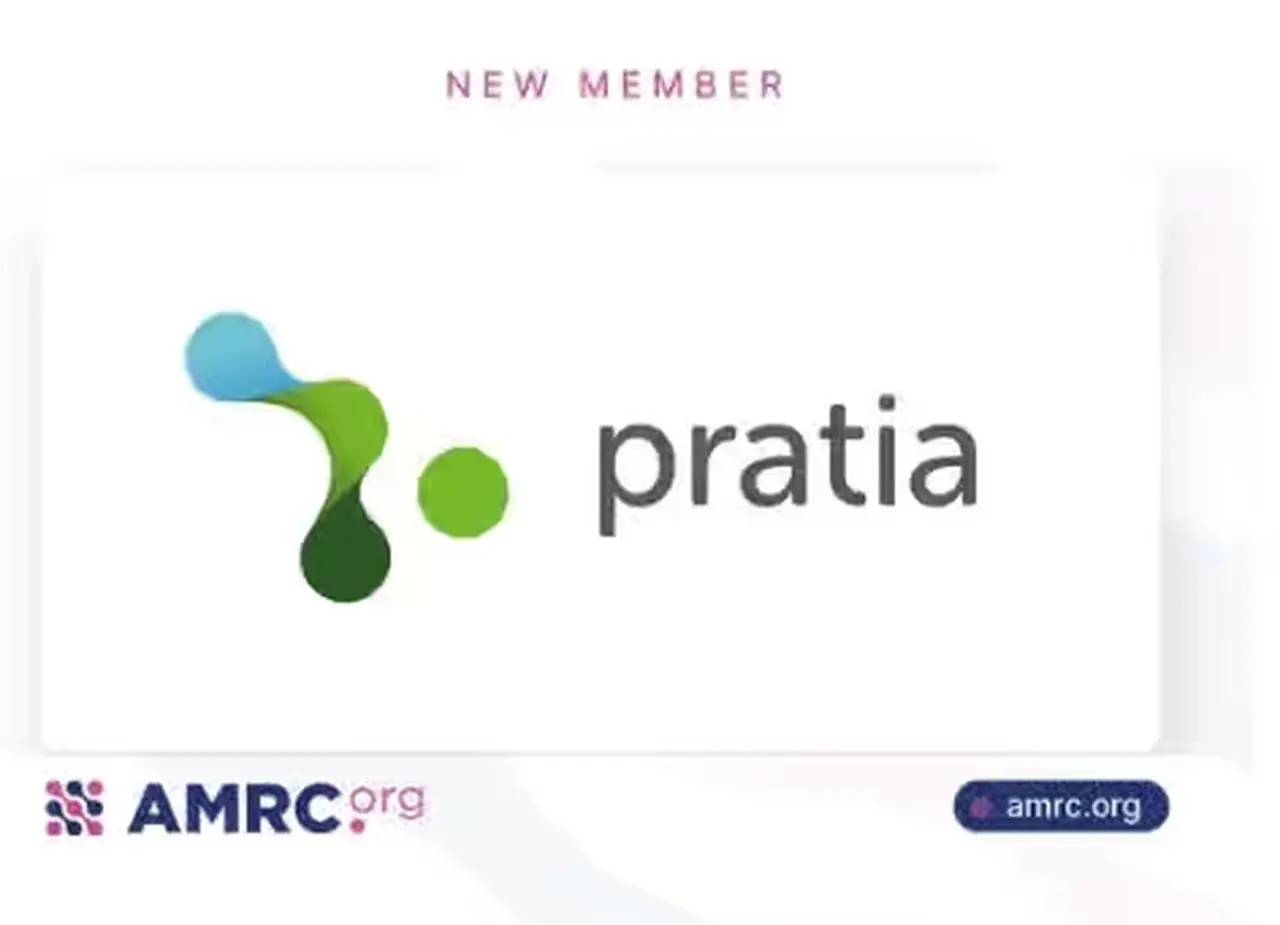 Logo of Pratia and Association of Multisite Research Corporations (AMRC)