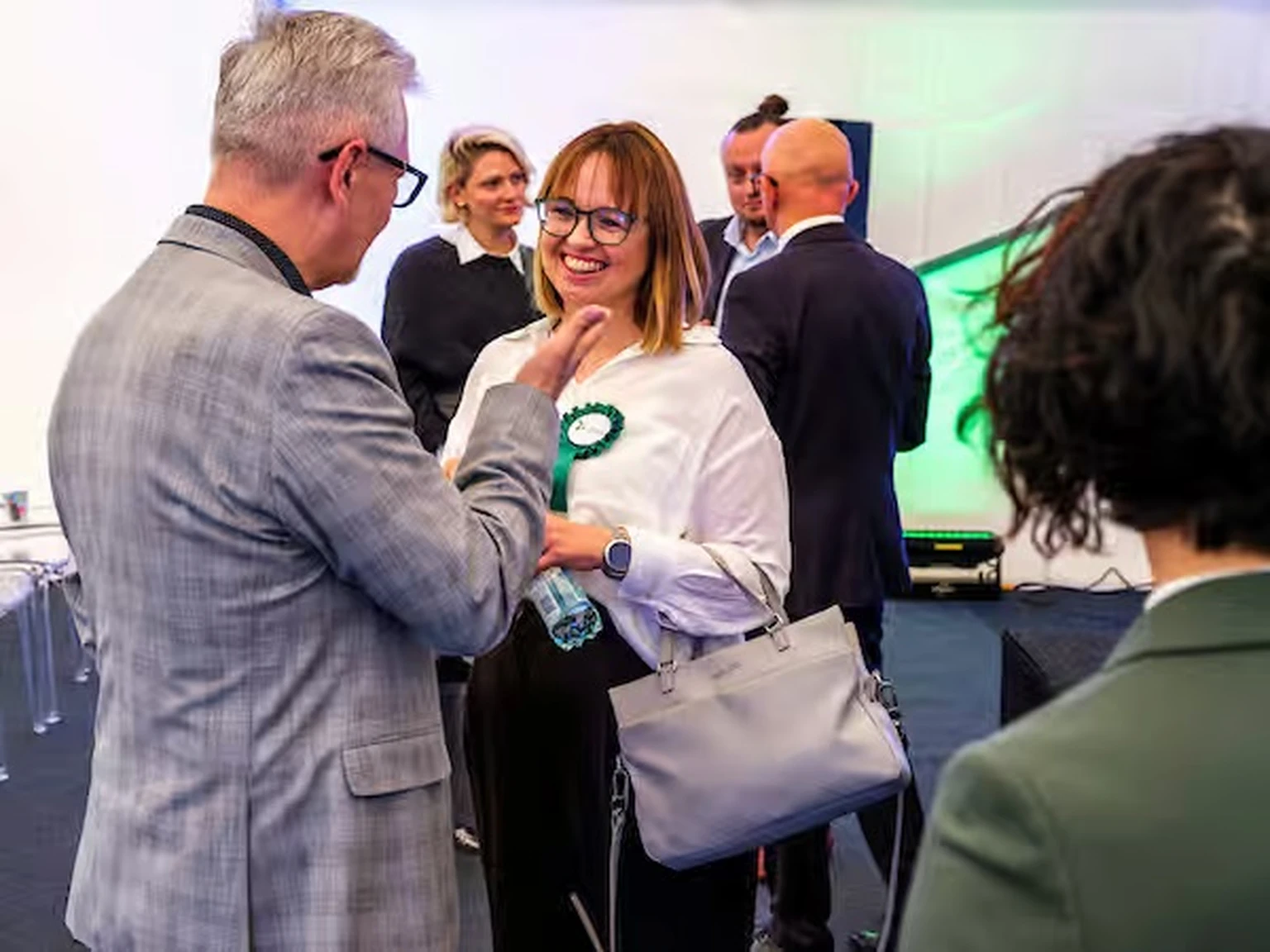 Guests during Pratia opening a new wing at Katowice Ocology Research Site