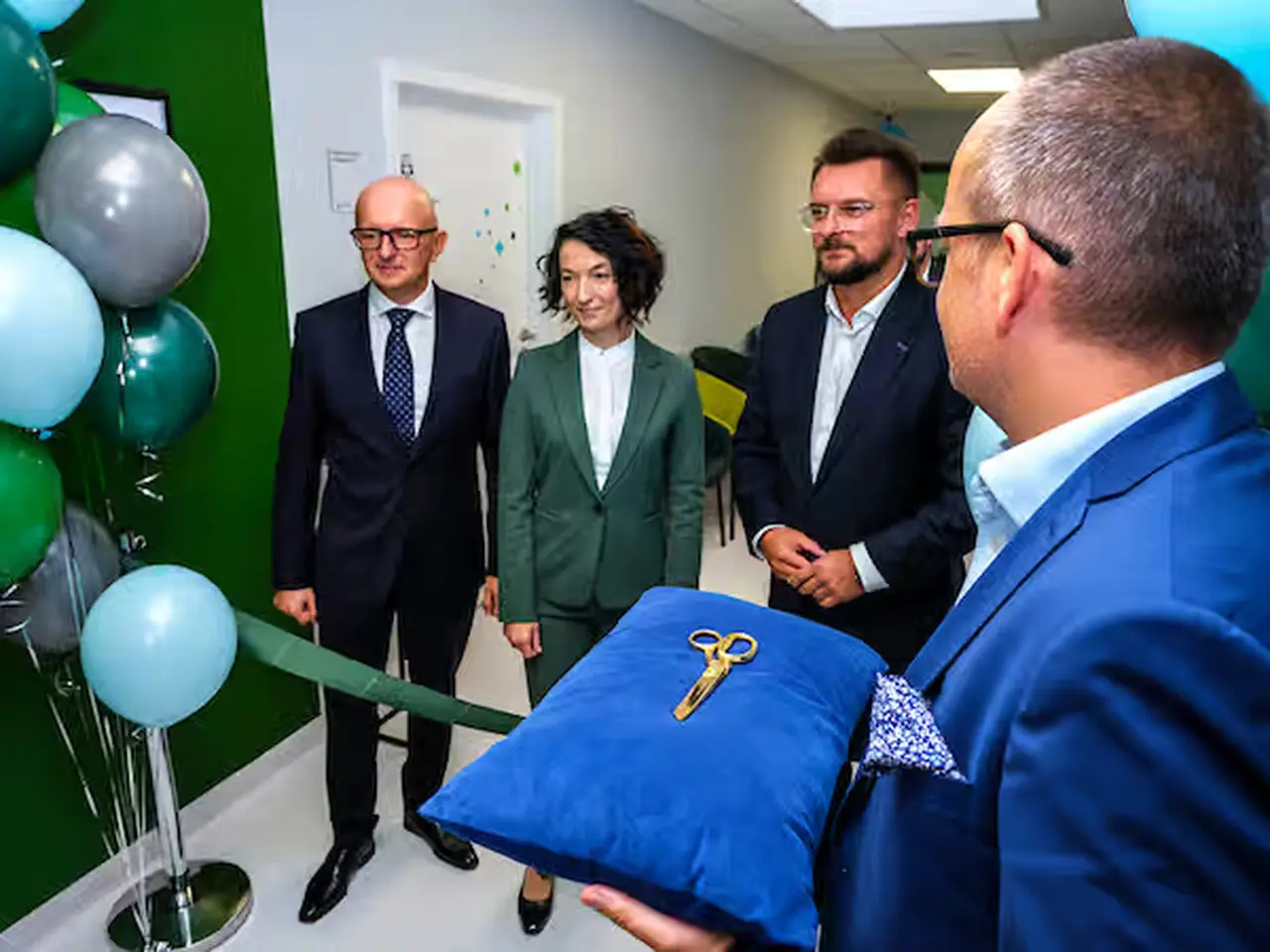 Guests during the official opening of Pratia's new medical wing