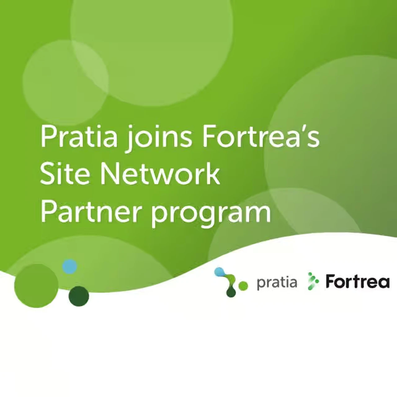 Pratia joins Fortrea's Site Network Partner program