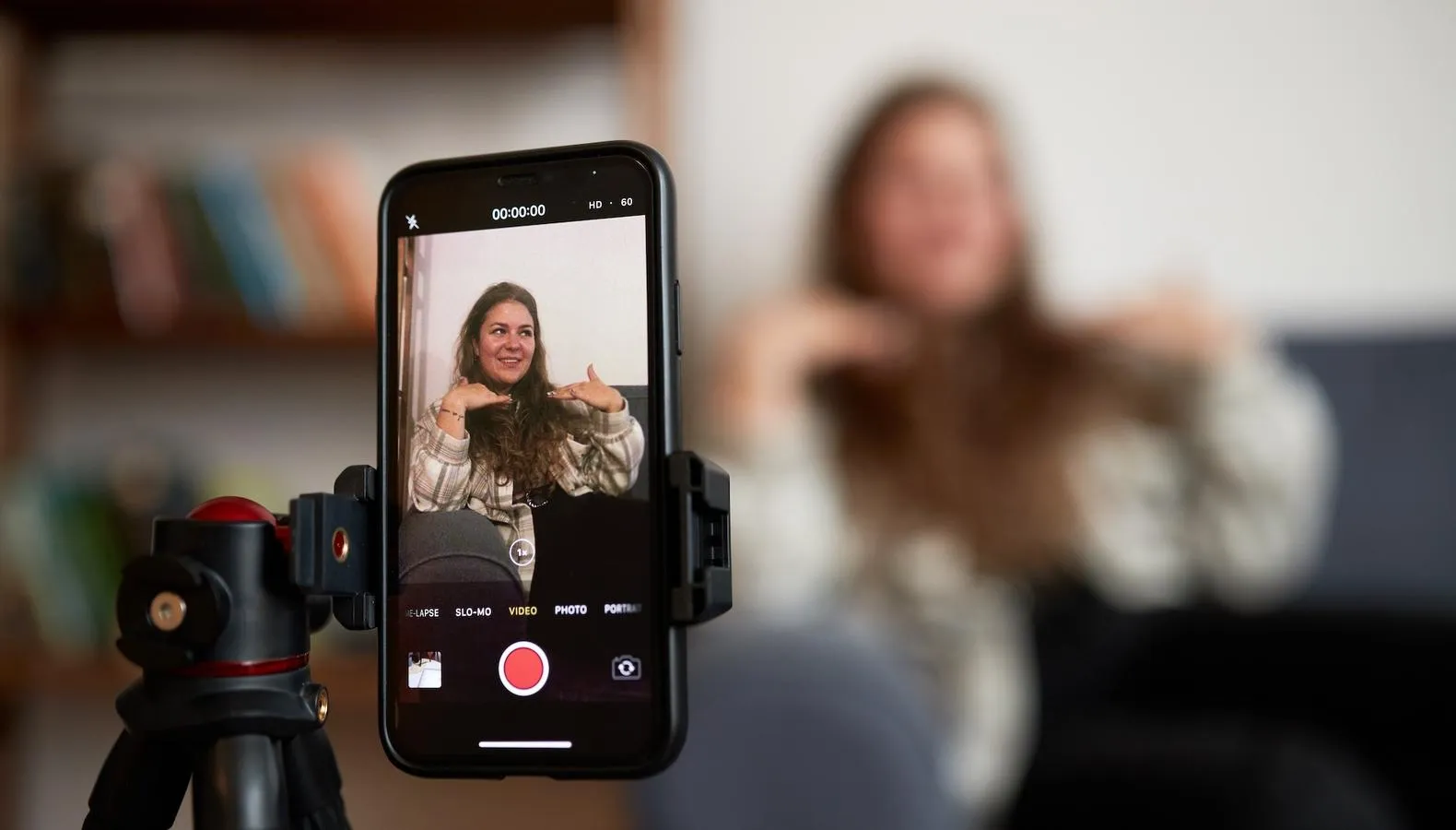 filming yourself in video