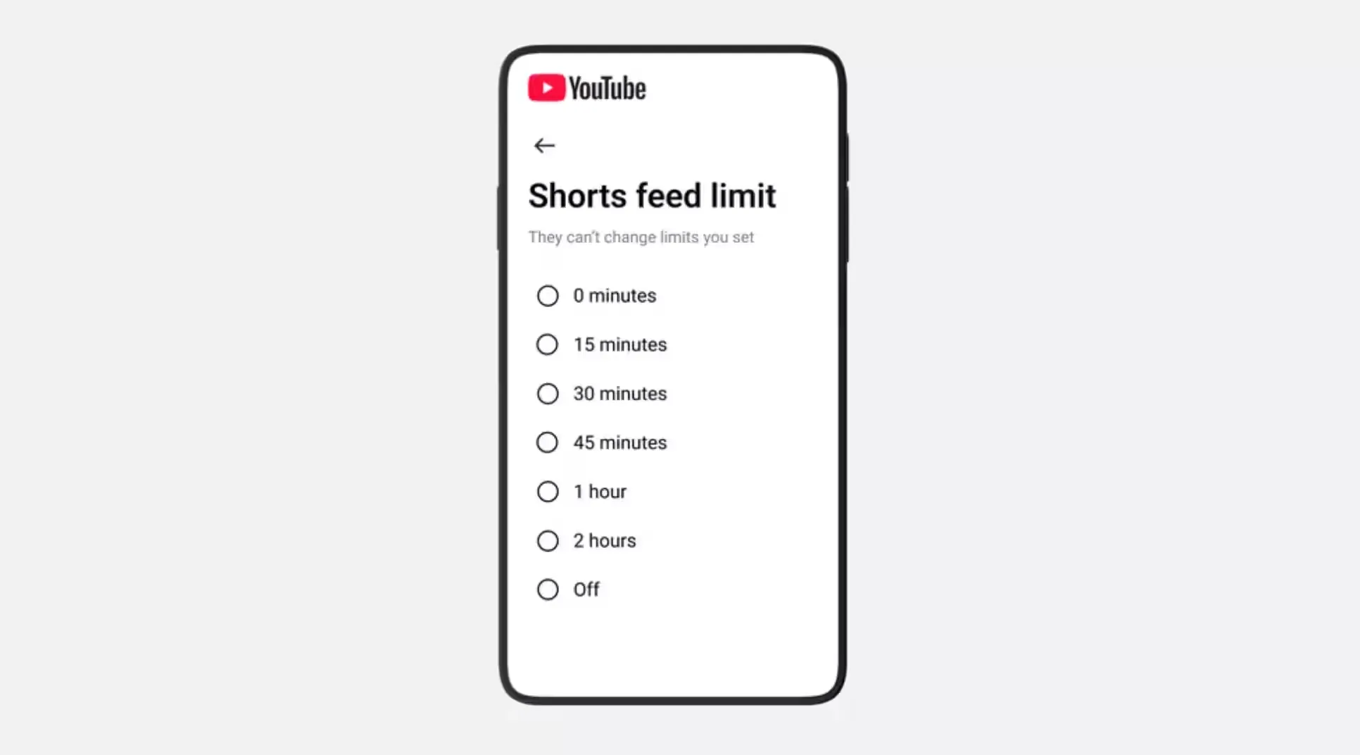 youtube shorts limit