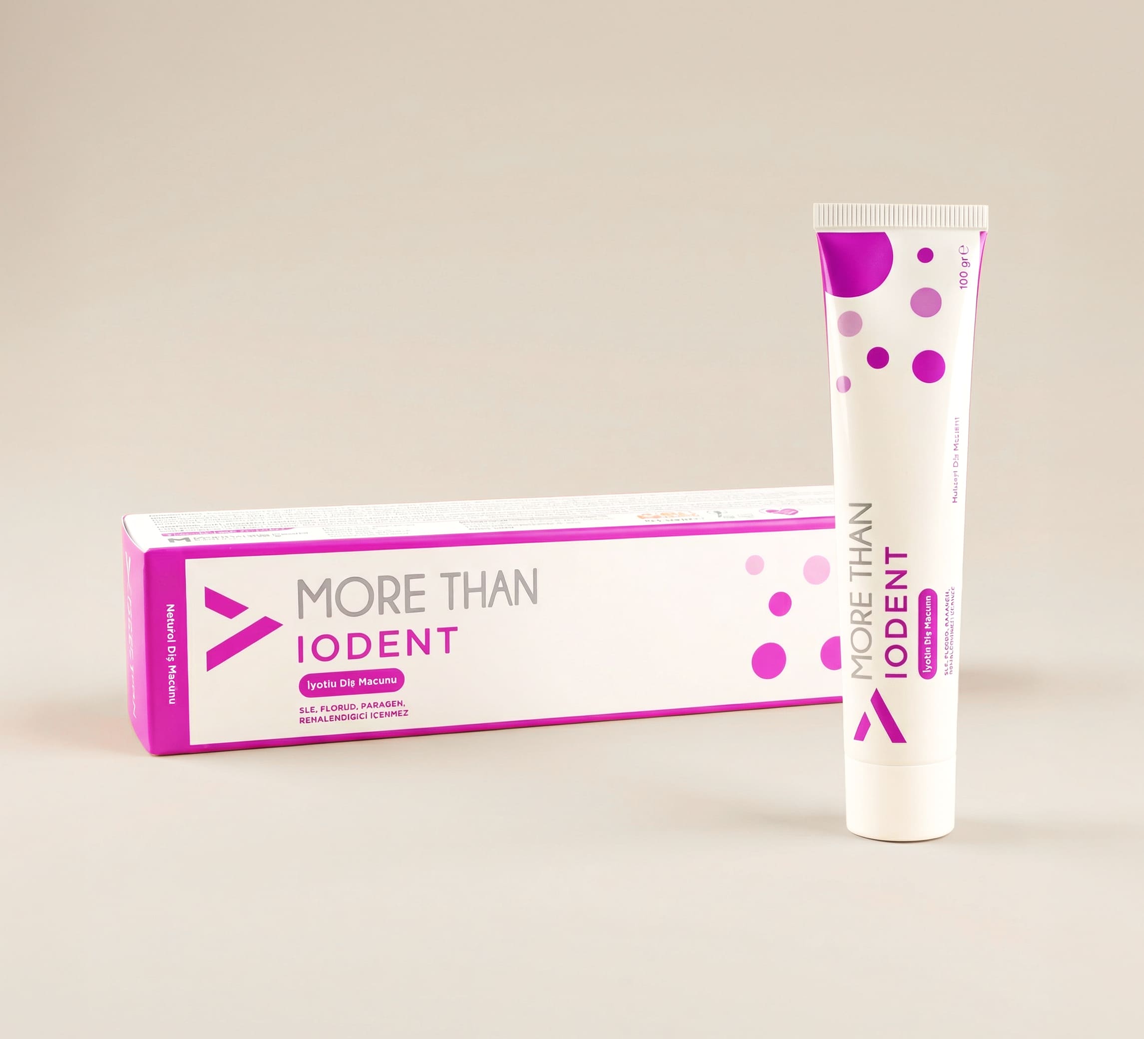 More Than Iodent Diş Macunu 100 gr