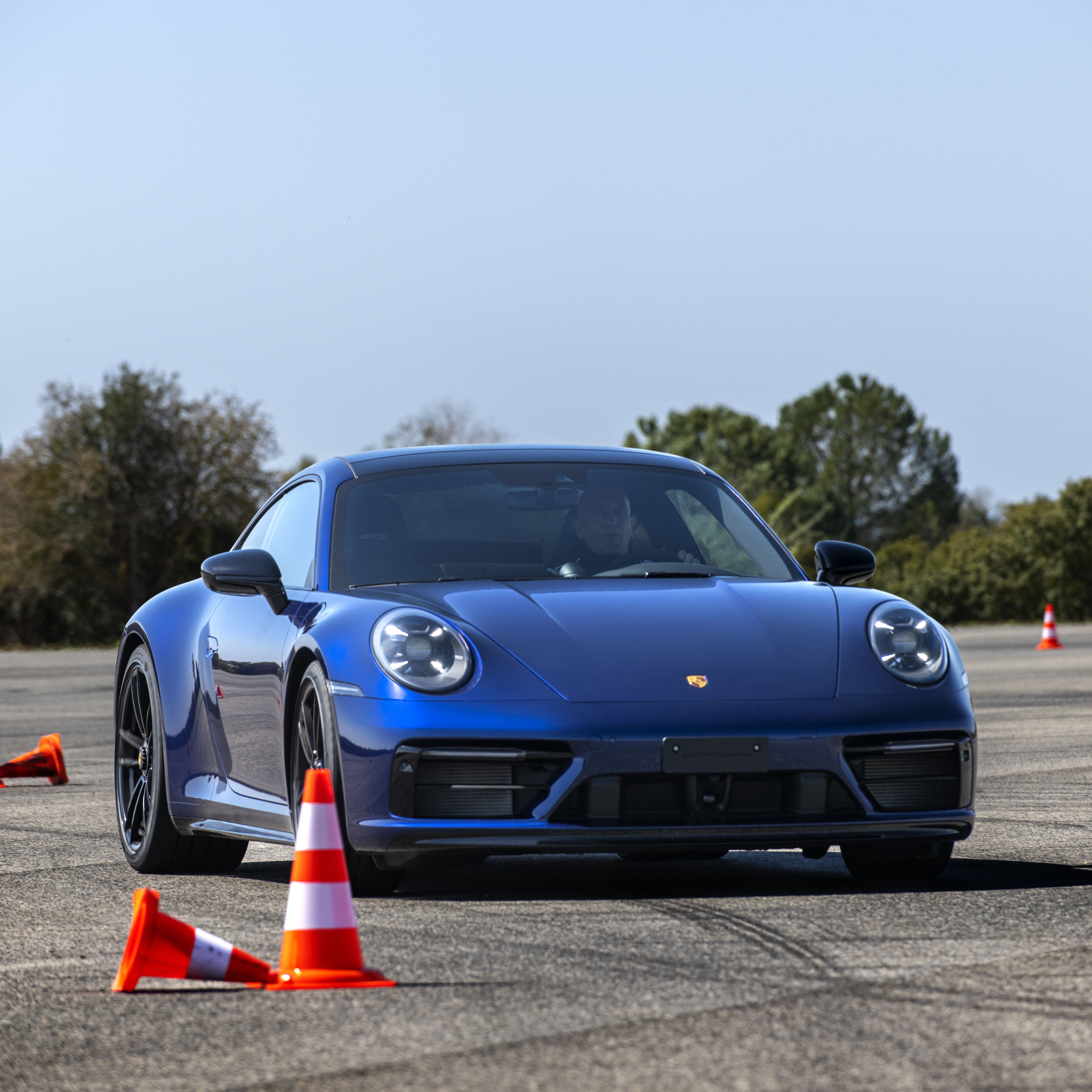 Porsche 911 GT3 on track