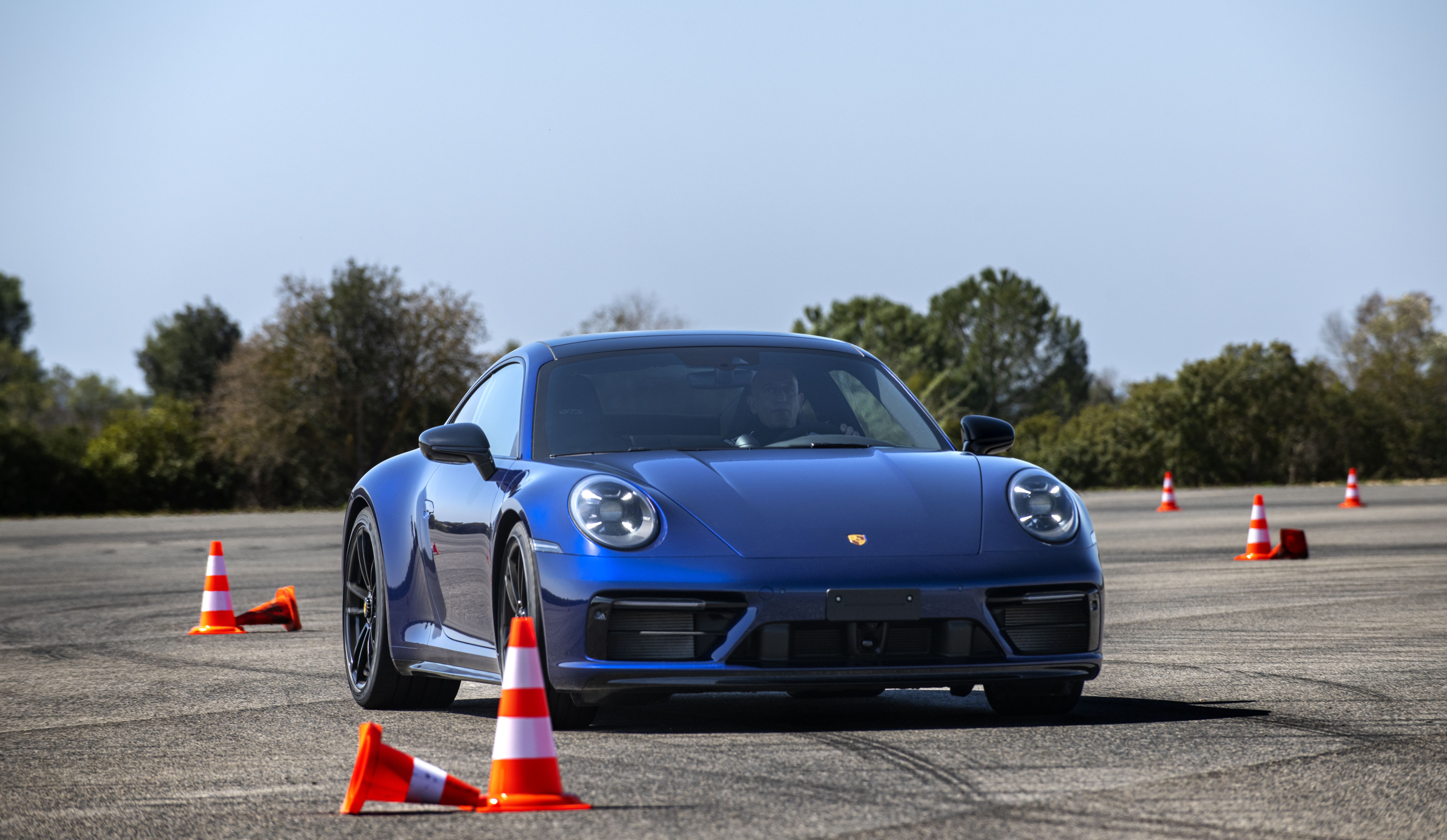 Porsche 911 GT3 on track