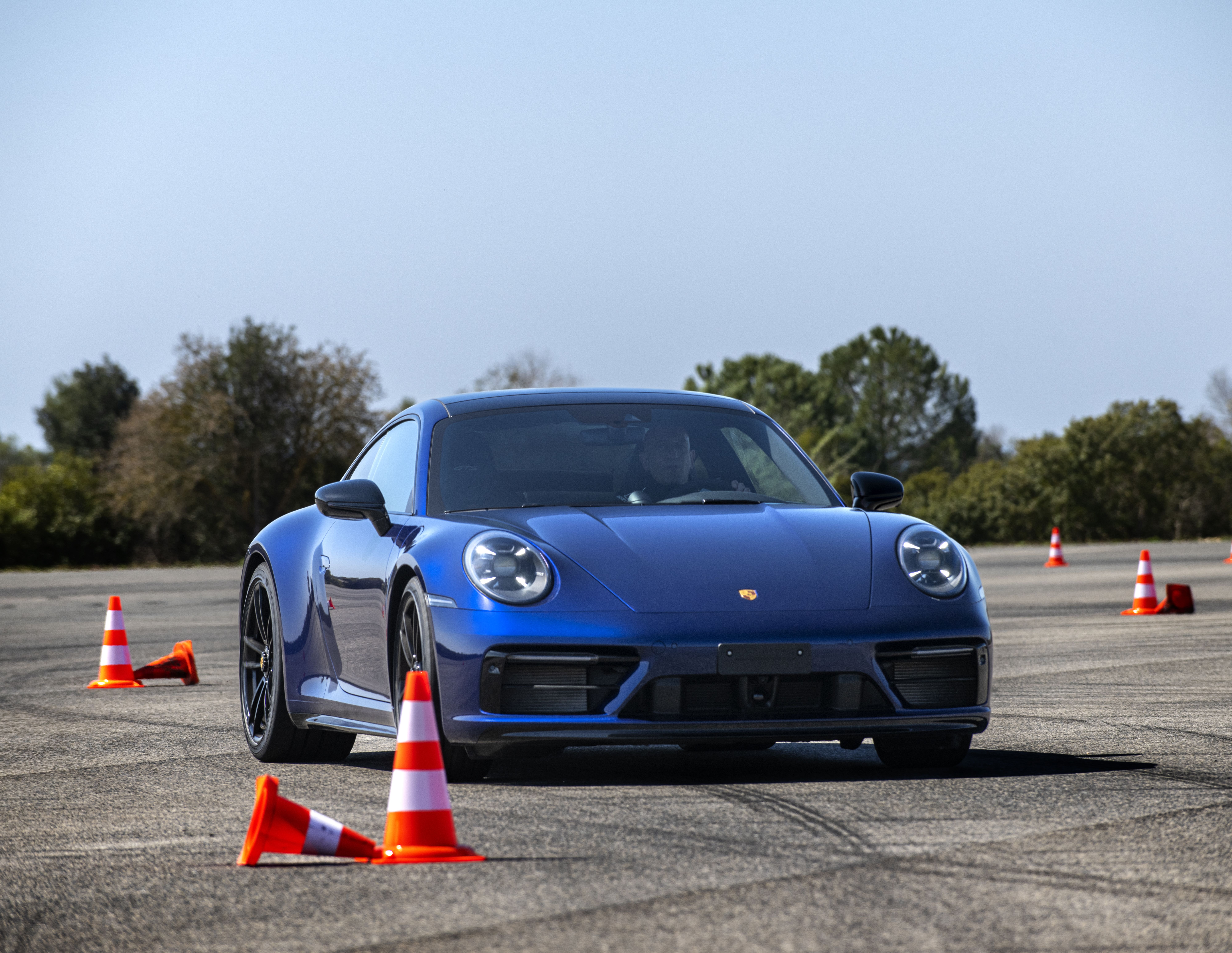 Porsche 911 GT3 on track