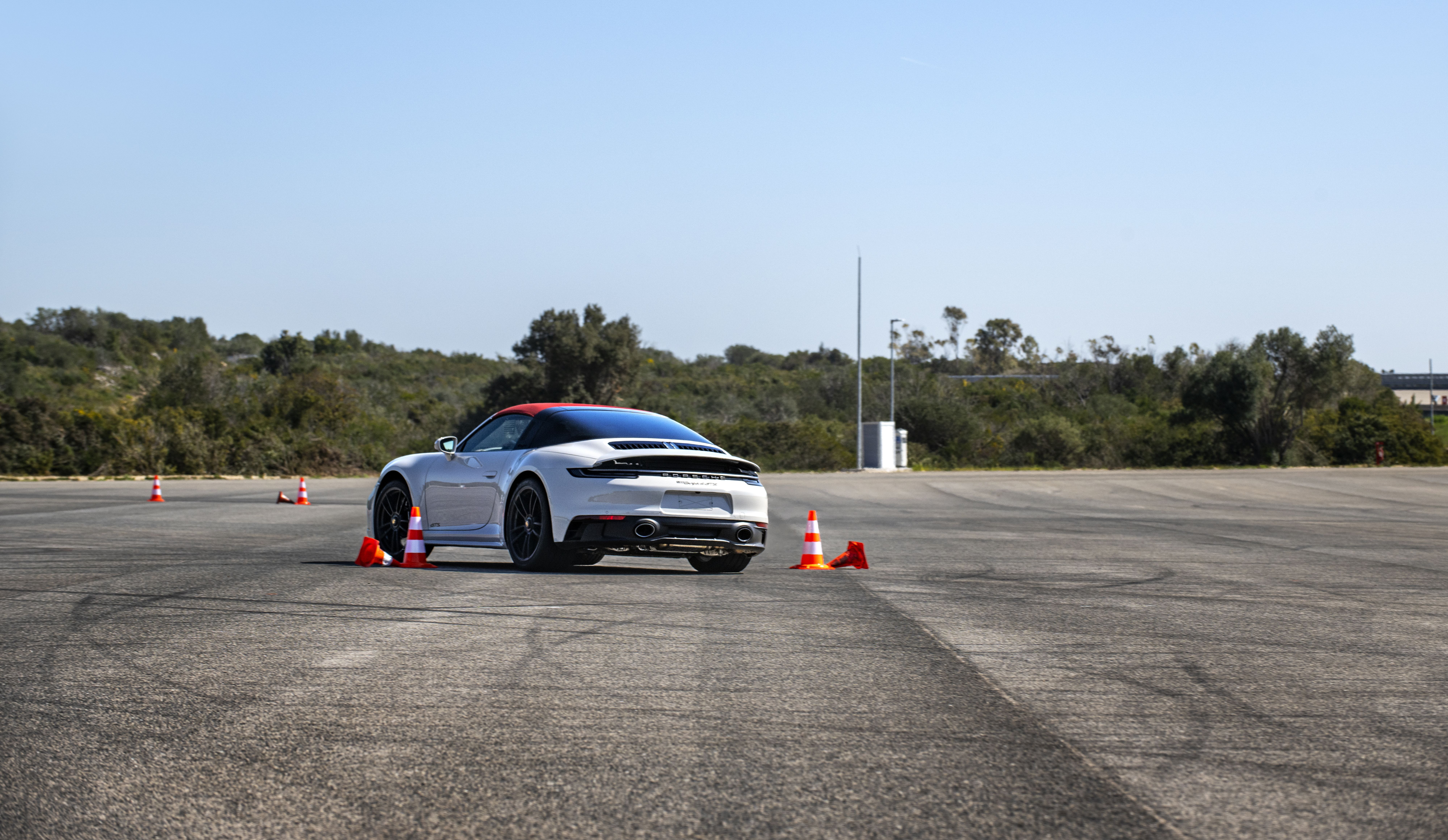 Porsche 911 GT3 on track