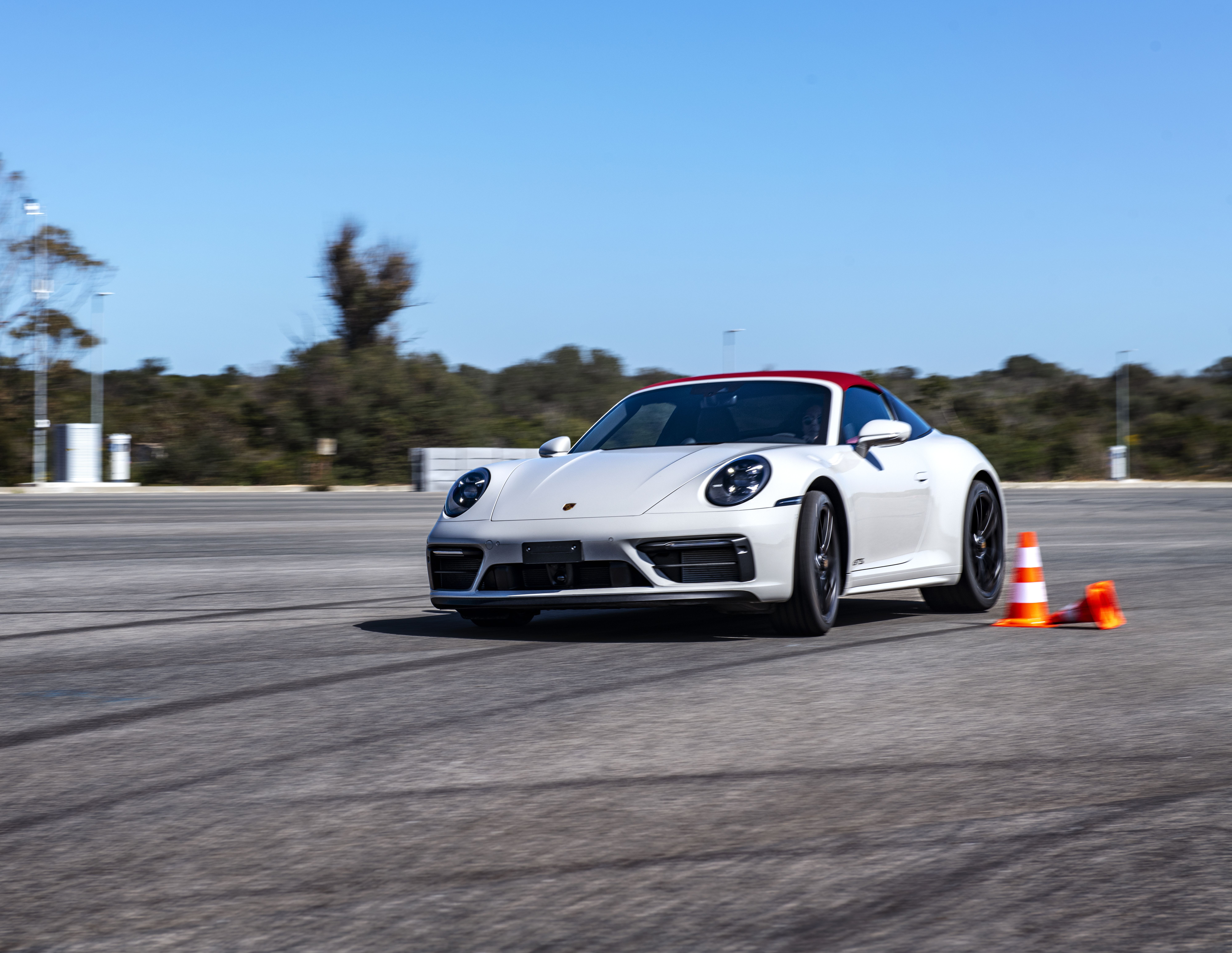 Porsche 911 GT3 on track