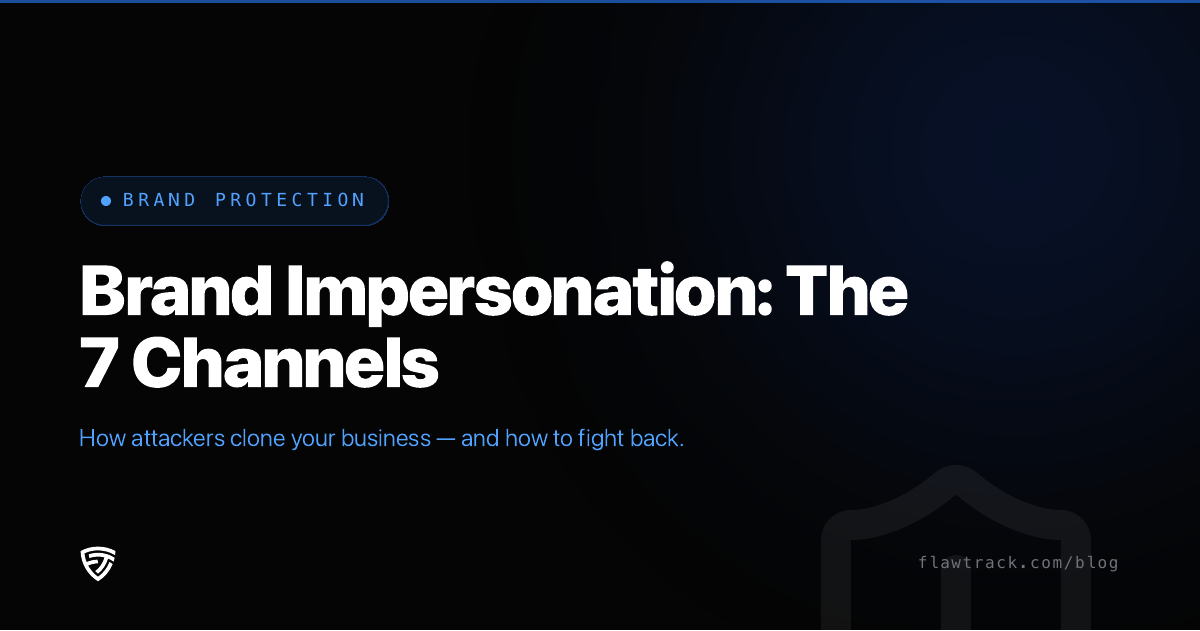 Brand Impersonation: The 7 Channels Attackers Use to Clone Your Business