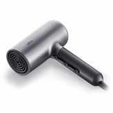 Braun HD 4.3 Hairdryer in metallic grey with modern design and digital controls.