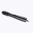 Black Braun Air styler with oval brush attachment, designed for smooth and voluminous hair.