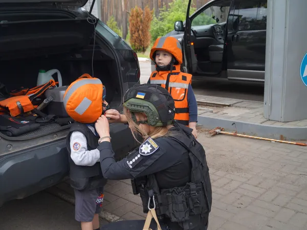 evakuering af børn fra ukraine