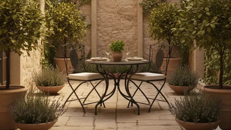 Tuscan Courtyard