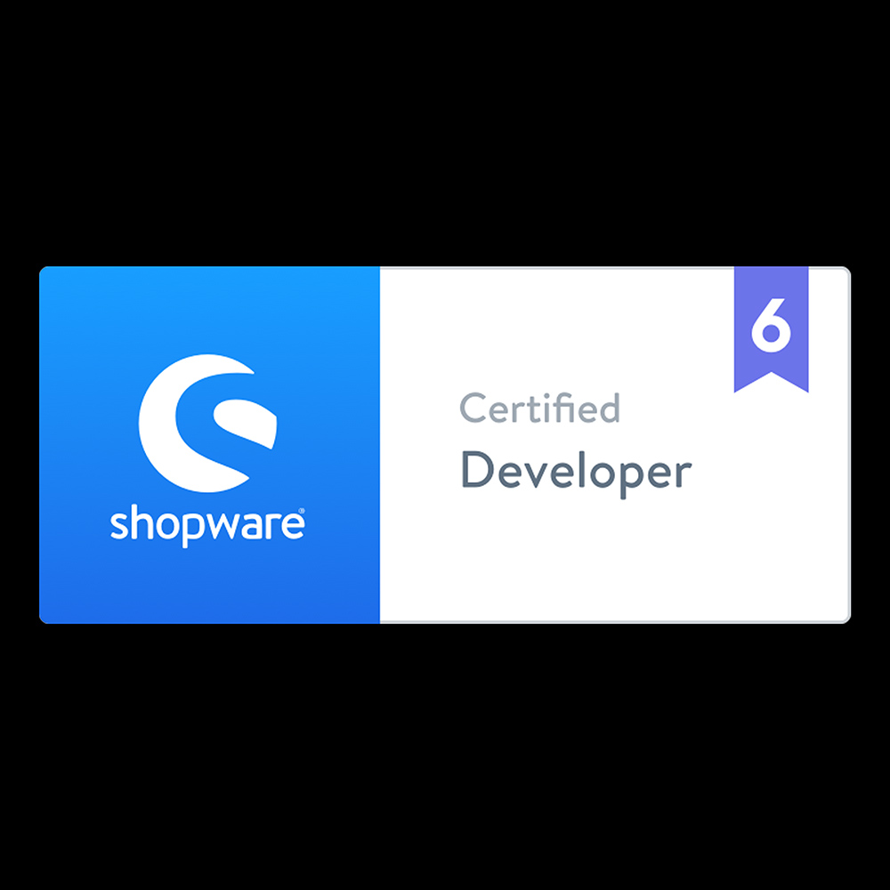 Shopware Certified Developer Shopware Certified Developer