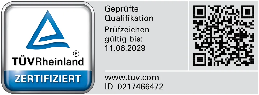 TÜV Rheinland Prüfzeichen: Geprüfte Qualifikation Verkaufspsychologie, Zoran Artmagic, ID 0217466472
