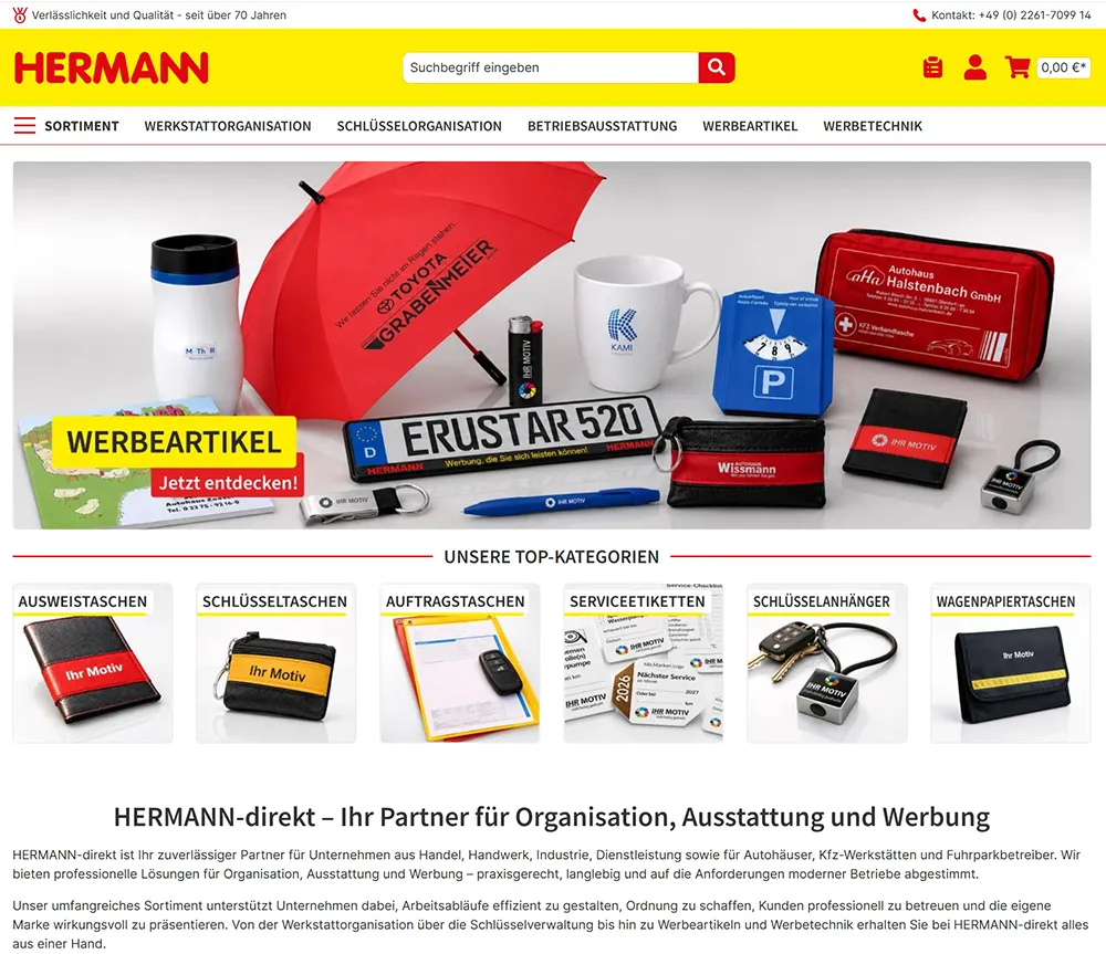 Hermann-direkt Shop