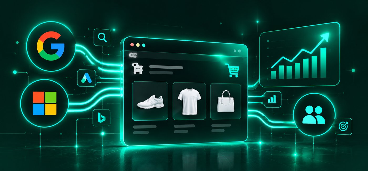 Digital Marketing: Sichtbarkeit über Google und Microsoft Ads für Onlineshops