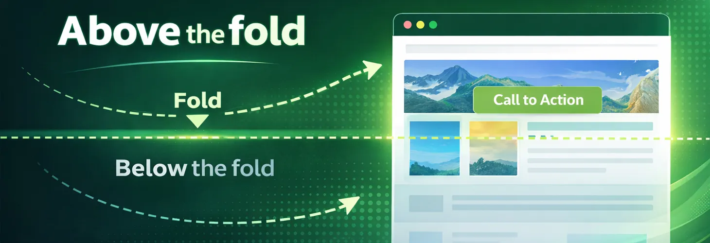 Above the fold