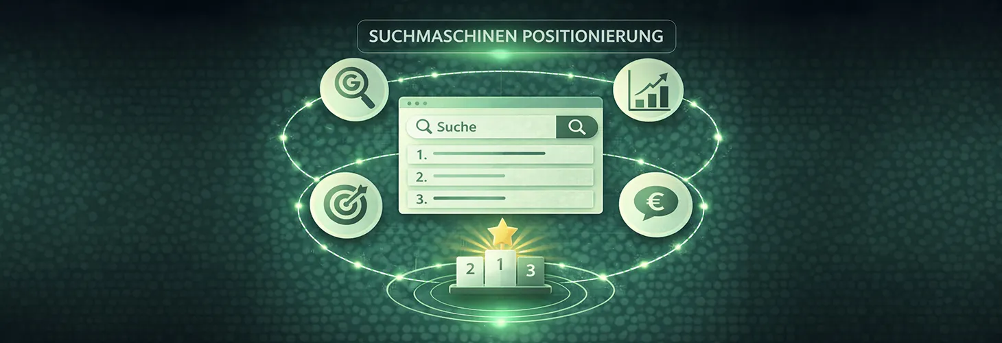 Suchmaschinen Positionierung