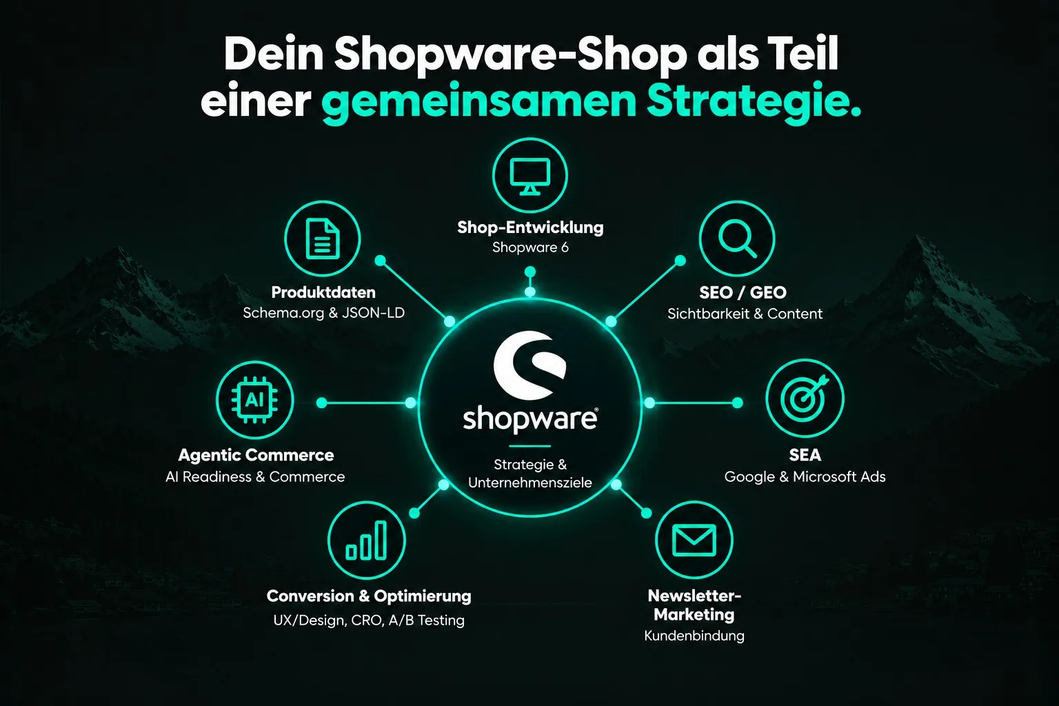 Strategie und Unternehmensziele für Shopware 6 Shops