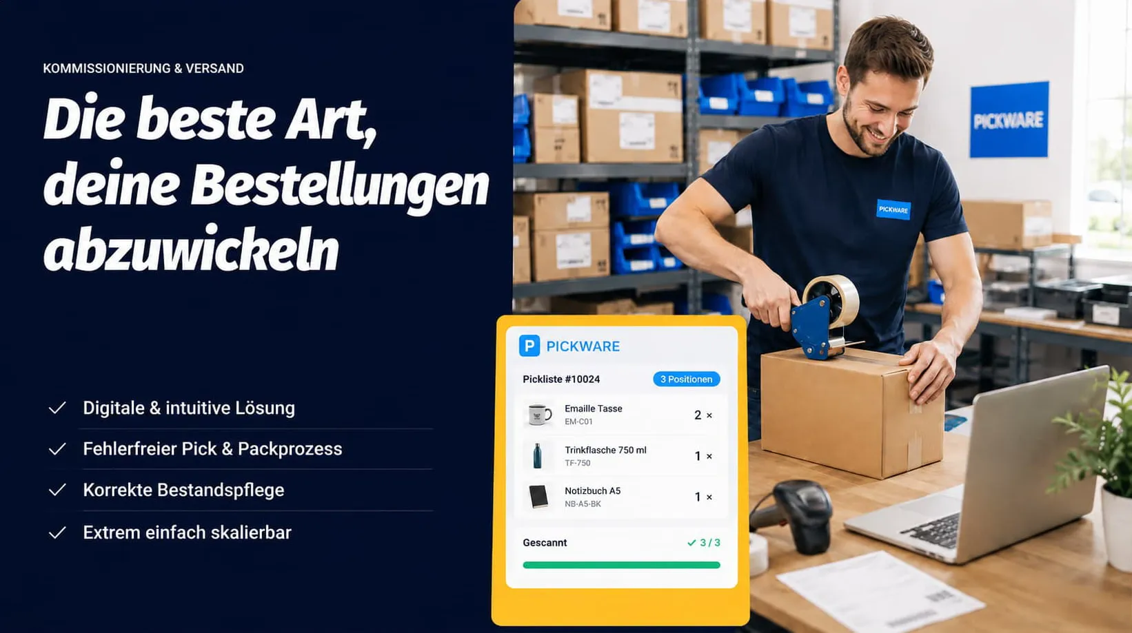 Pickware Kommissionierung
