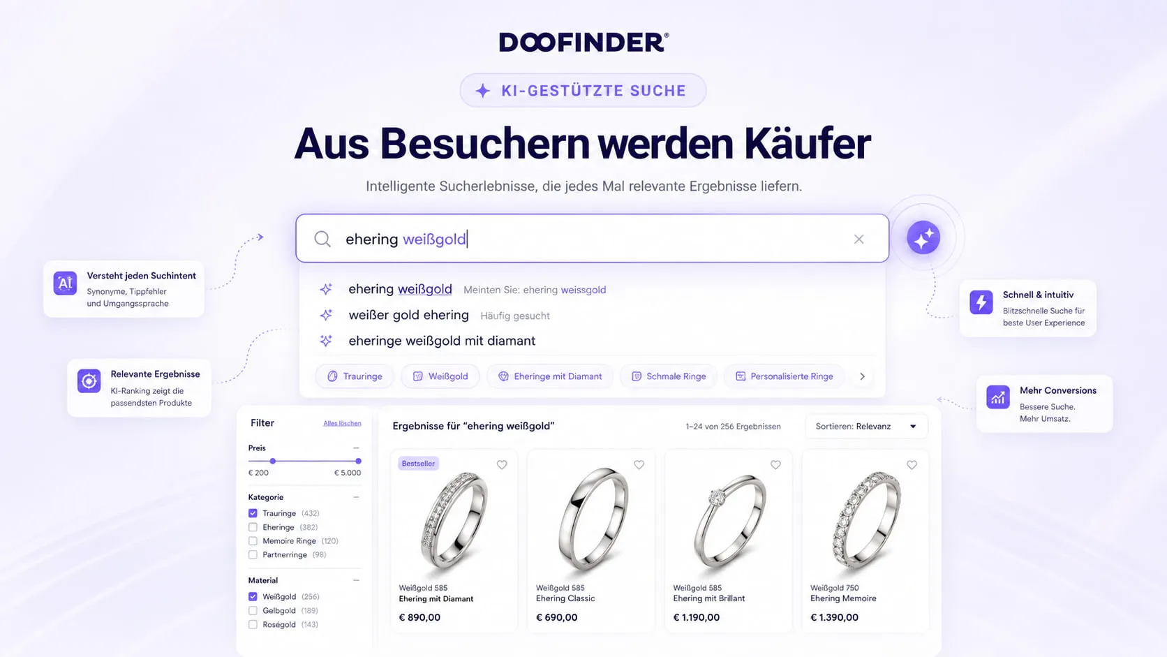 doofinder suche
